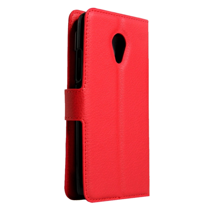 For Meizu M3 & M3S (MPH0054/MPH5883) Litchi Texture Horizontal Flip Leather Case with Magnetic Buckle & Holder & Card Slots & Wallet
