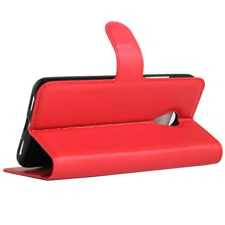 For Meizu M3 & M3S (MPH0054/MPH5883) Litchi Texture Horizontal Flip Leather Case with Magnetic Buckle & Holder & Card Slots & Wallet