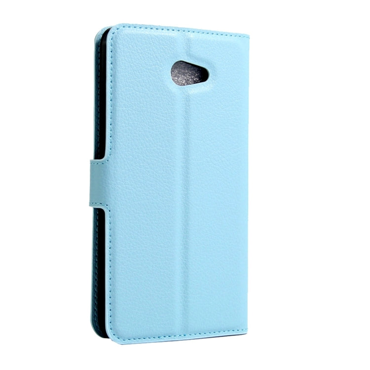 For Vodafone Smart Ultra 7 Litchi Texture Horizontal Flip Leather Case with Magnetic Buckle & Holder & Card Slots & Wallet