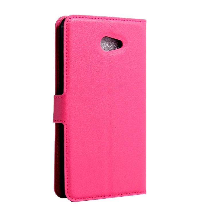 For Vodafone Smart Ultra 7 Litchi Texture Horizontal Flip Leather Case with Magnetic Buckle & Holder & Card Slots & Wallet