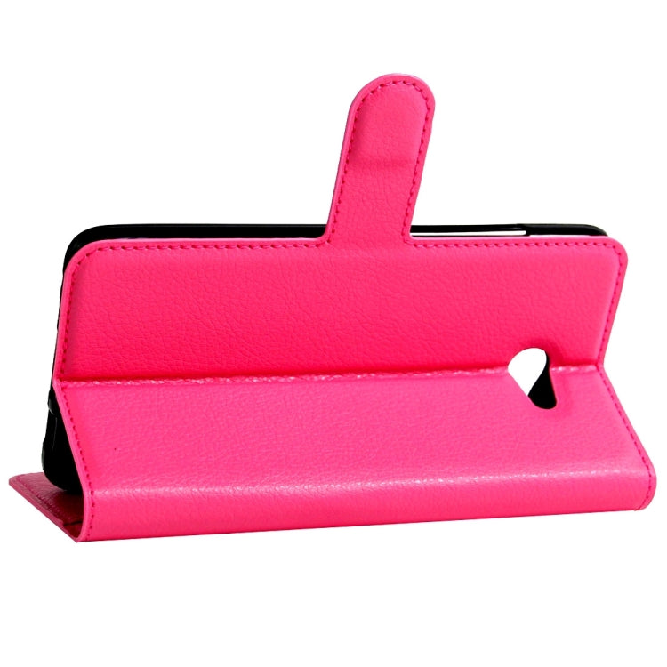 For Vodafone Smart Ultra 7 Litchi Texture Horizontal Flip Leather Case with Magnetic Buckle & Holder & Card Slots & Wallet