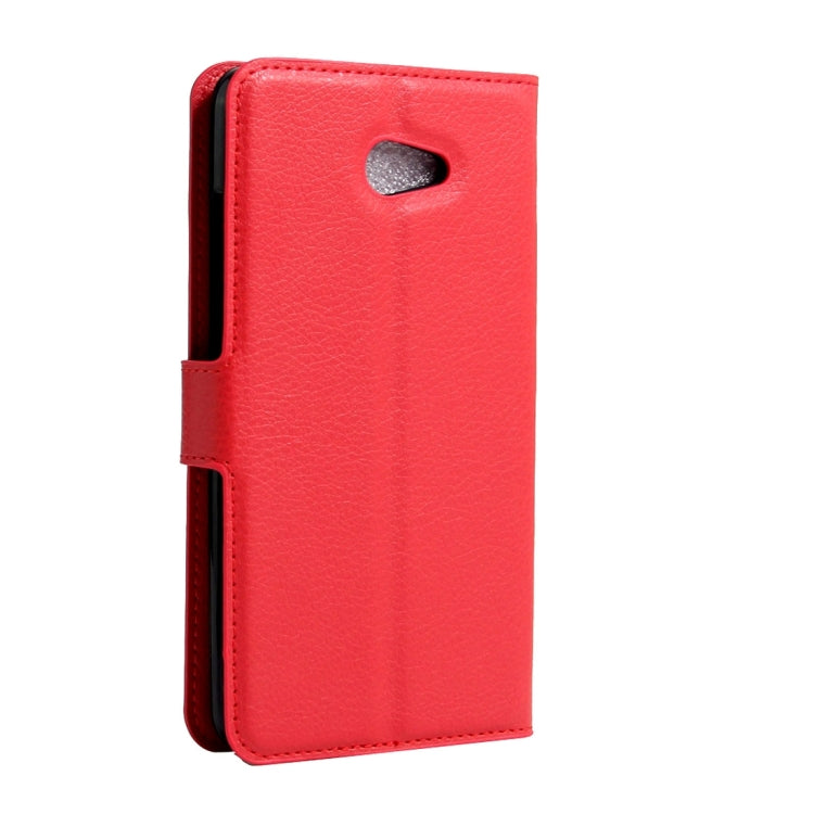 For Vodafone Smart Ultra 7 Litchi Texture Horizontal Flip Leather Case with Magnetic Buckle & Holder & Card Slots & Wallet