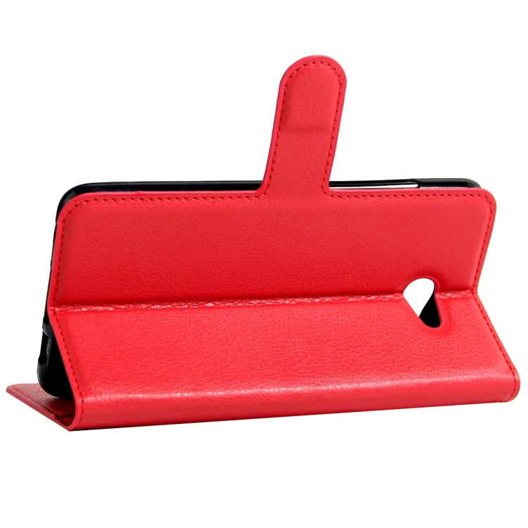 For Vodafone Smart Ultra 7 Litchi Texture Horizontal Flip Leather Case with Magnetic Buckle & Holder & Card Slots & Wallet