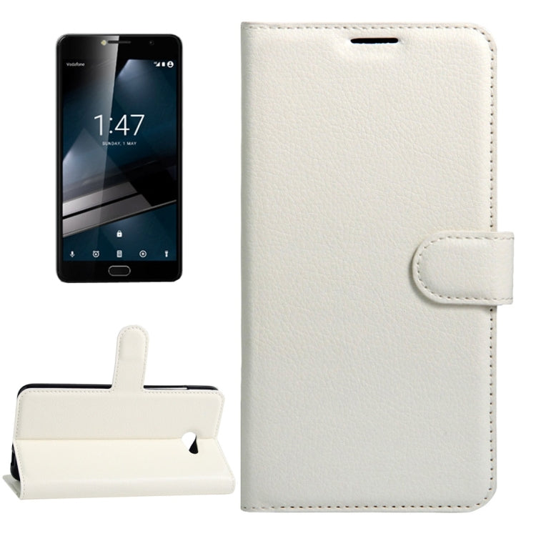 For Vodafone Smart Ultra 7 Litchi Texture Horizontal Flip Leather Case with Magnetic Buckle & Holder & Card Slots & Wallet