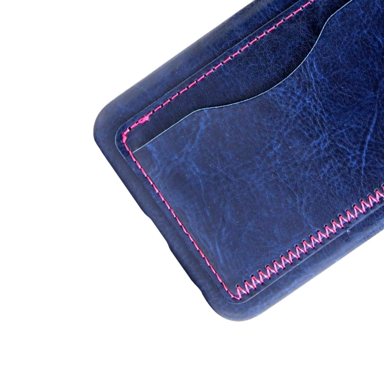 For Huawei Honor 8 Crazy Horse Texture Leather Case Back Cover Shell with Holder & Card Slots & Wallet