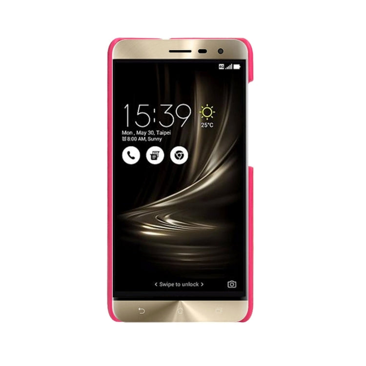 For ASUS ZenFone 3 / ZE552KL Crazy Horse Texture Leather Case Back Cover Shell with Holder & Card Slots & Wallet