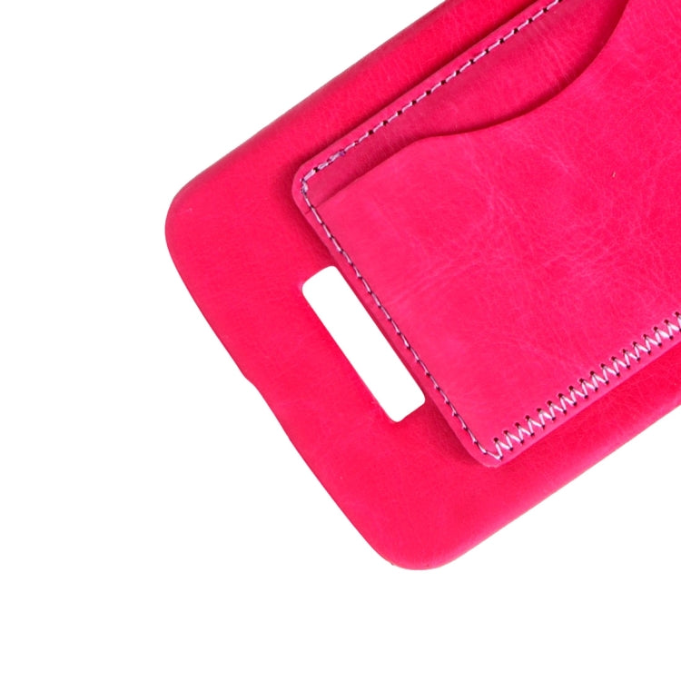 For Motorola Moto Z Crazy Horse Texture Leather Case Back Cover Shell with Holder & Card Slots & Wallet