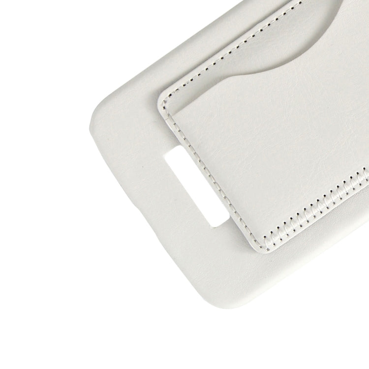 For Motorola Moto Z Crazy Horse Texture Leather Case Back Cover Shell with Holder & Card Slots & Wallet