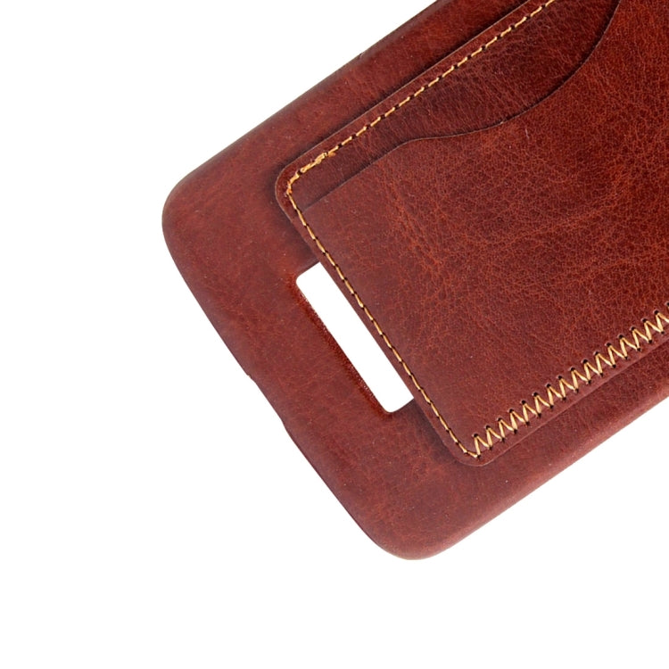 For Motorola Moto Z Crazy Horse Texture Leather Case Back Cover Shell with Holder & Card Slots & Wallet