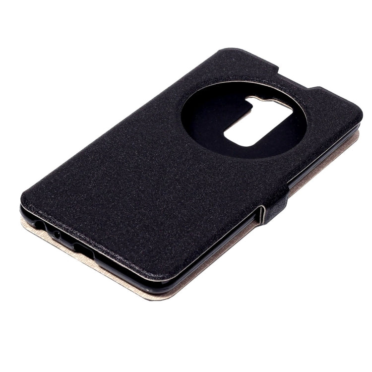 For LG Stylus 2 Horizontal Flip Leather Case with Call Display ID & Holder