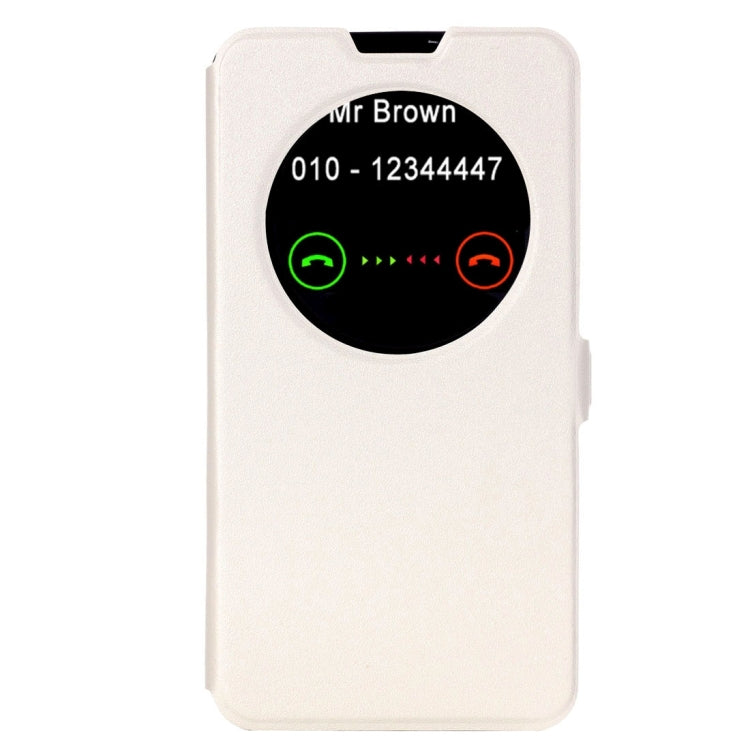 For LG Stylus 2 Horizontal Flip Leather Case with Call Display ID & Holder