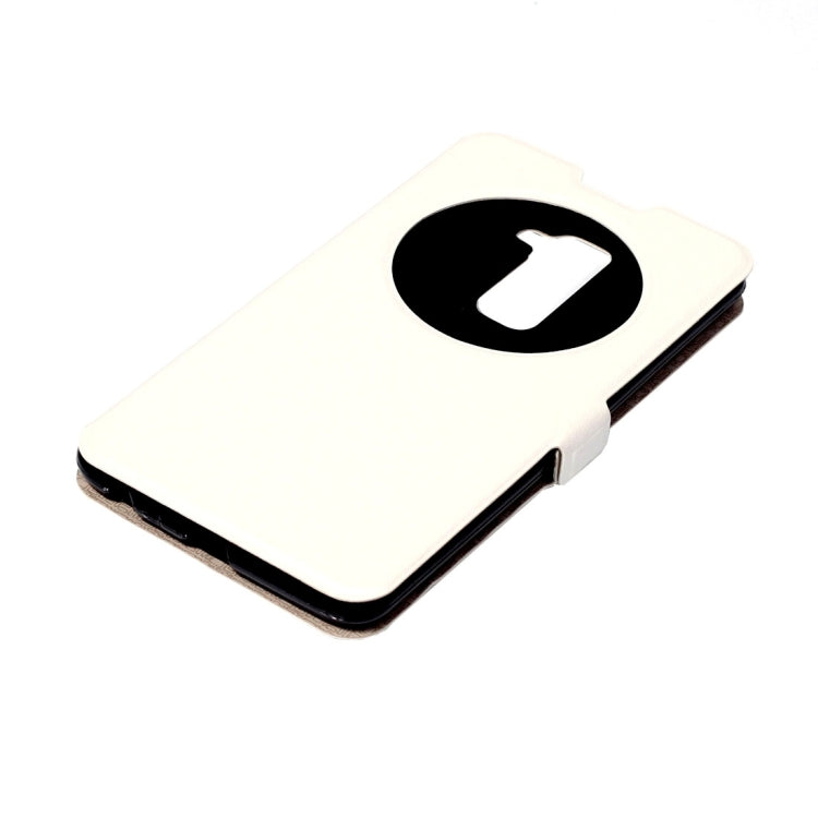 For LG Stylus 2 Horizontal Flip Leather Case with Call Display ID & Holder