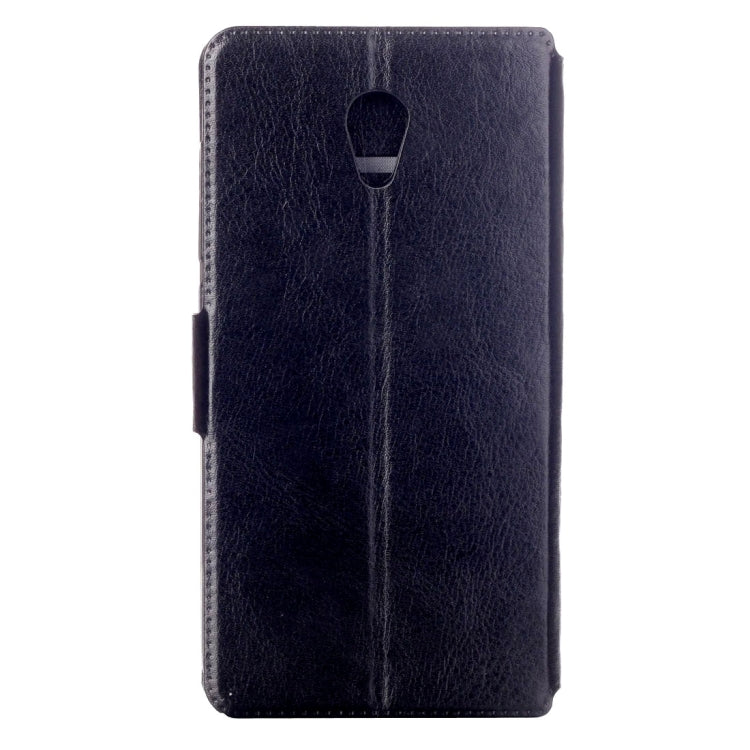 For Vodafone Smart Prime 7 Crazy Horse Texture Horizontal Flip Leather Case with Holder & Crad Slots