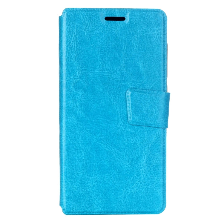 For Vodafone Smart Prime 7 Crazy Horse Texture Horizontal Flip Leather Case with Holder & Crad Slots