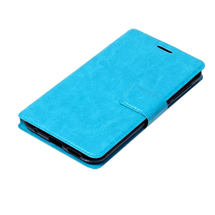 For Vodafone Smart Prime 7 Crazy Horse Texture Horizontal Flip Leather Case with Holder & Crad Slots