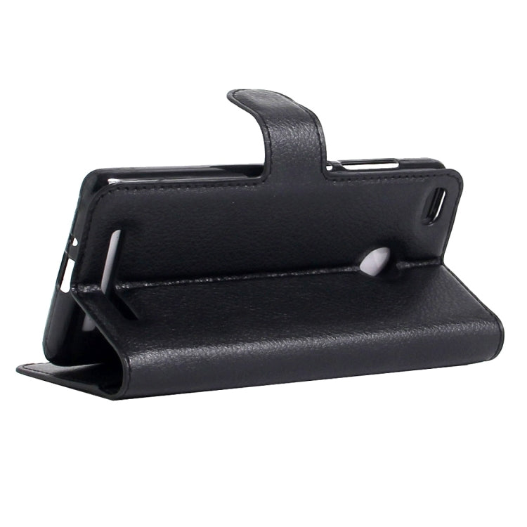 For Xiaomi Redmi 3 Pro Litchi Texture Horizontal Flip Leather Case with Magnetic Buckle & Holder & Card Slots & Wallet