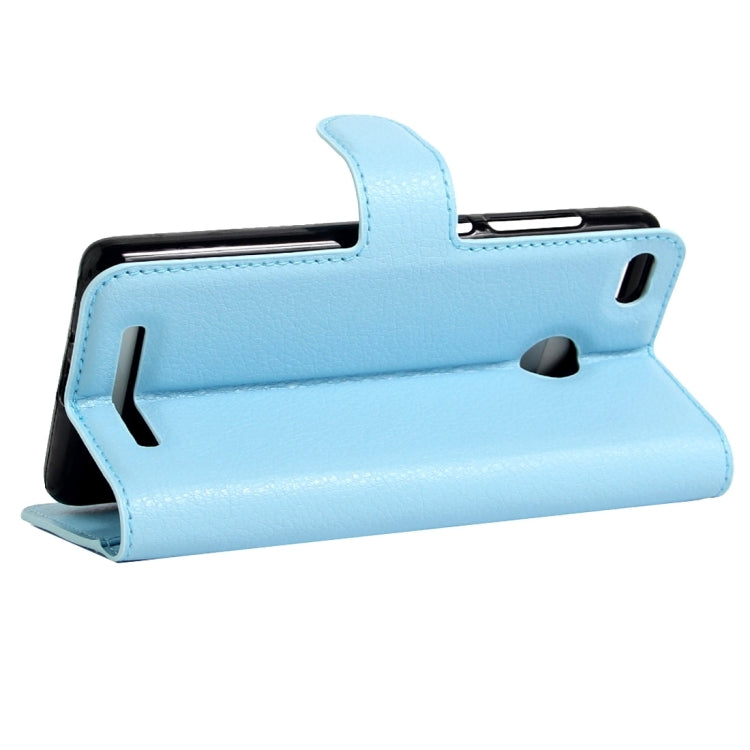 For Xiaomi Redmi 3 Pro Litchi Texture Horizontal Flip Leather Case with Magnetic Buckle & Holder & Card Slots & Wallet