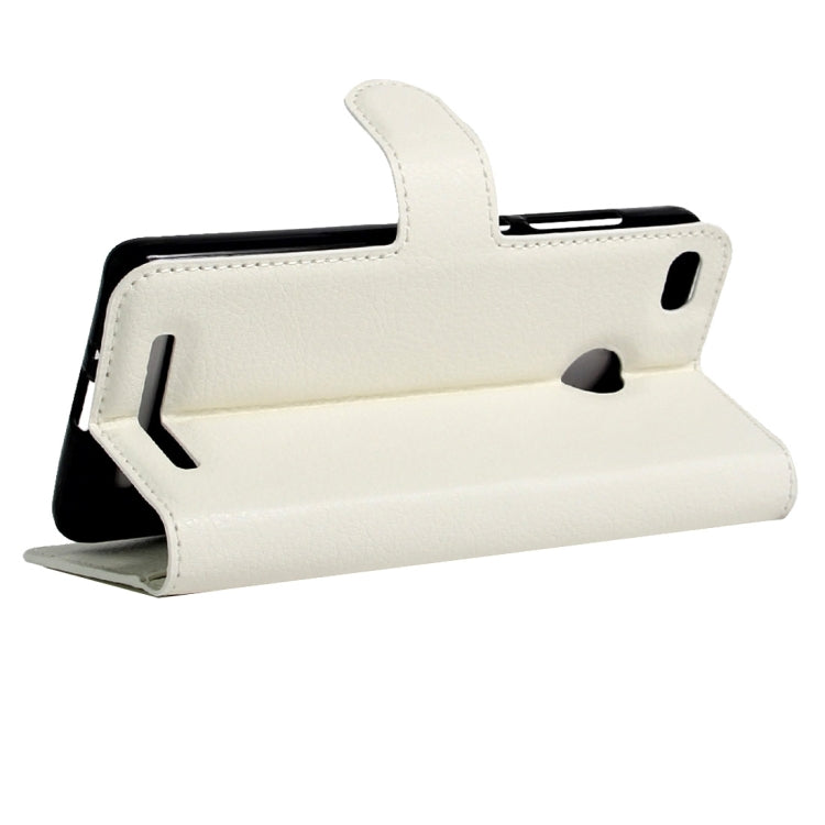 For Xiaomi Redmi 3 Pro Litchi Texture Horizontal Flip Leather Case with Magnetic Buckle & Holder & Card Slots & Wallet