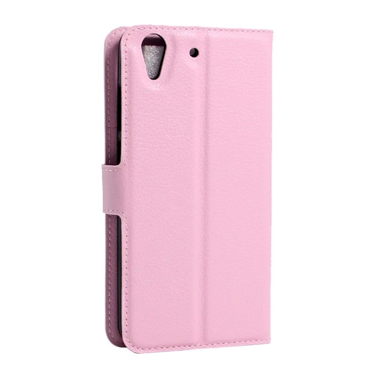 For Huawei Honor 5A & Y6 II Litchi Texture Horizontal Flip Leather Case with Magnetic Buckle & Holder & Card Slots & Wallet