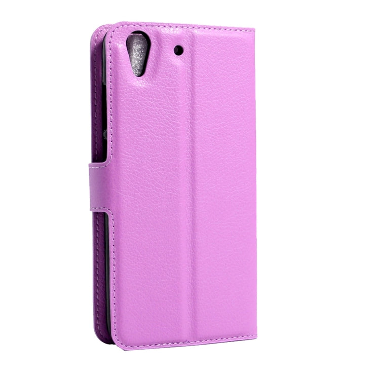 For Huawei Honor 5A & Y6 II Litchi Texture Horizontal Flip Leather Case with Magnetic Buckle & Holder & Card Slots & Wallet