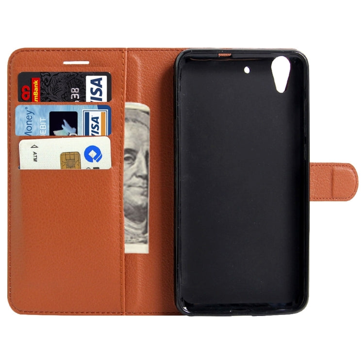 For Huawei Honor 5A & Y6 II Litchi Texture Horizontal Flip Leather Case with Magnetic Buckle & Holder & Card Slots & Wallet