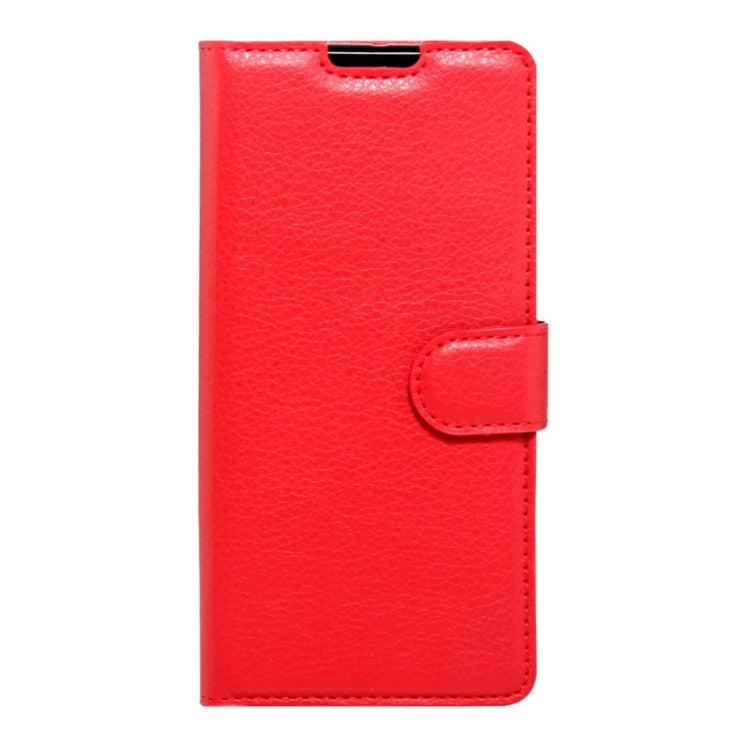 For Sony Xperia E5 Litchi Texture Horizontal Flip Leather Case with Magnetic Buckle & Holder & Card Slots & Wallet