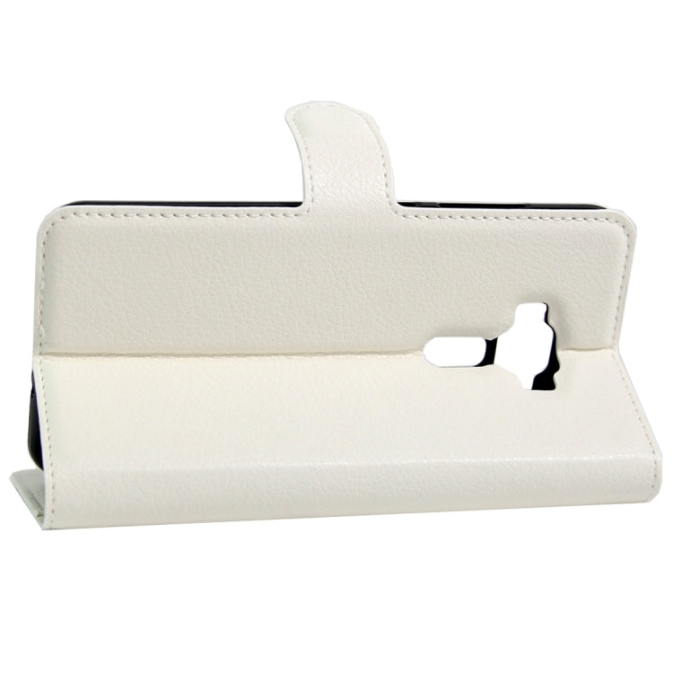 For ASUS ZenFone 3 / ZE552KL Litchi Texture Horizontal Flip Leather Case with Magnetic Buckle & Holder & Card Slots & Wallet