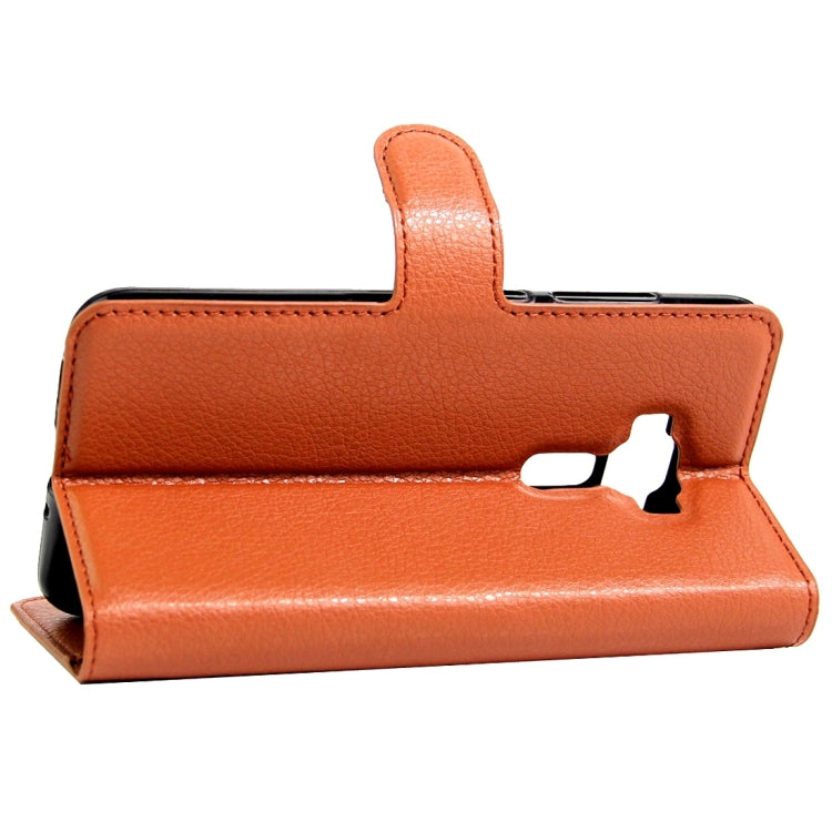 For ASUS ZenFone 3 / ZE552KL Litchi Texture Horizontal Flip Leather Case with Magnetic Buckle & Holder & Card Slots & Wallet