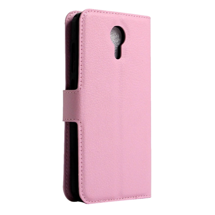 For Wileyfox Swift Litchi Texture Horizontal Flip Leather Case with Magnetic Buckle & Holder & Card Slots & Wallet