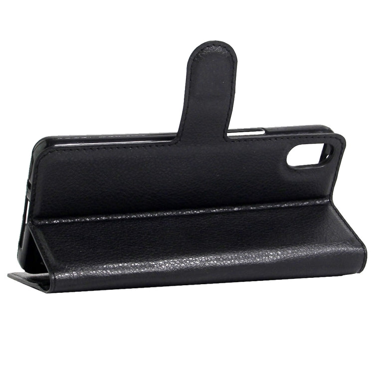 For BQ Aquaris X5 Litchi Texture Horizontal Flip Leather Case with Magnetic Buckle & Holder & Card Slots & Wallet