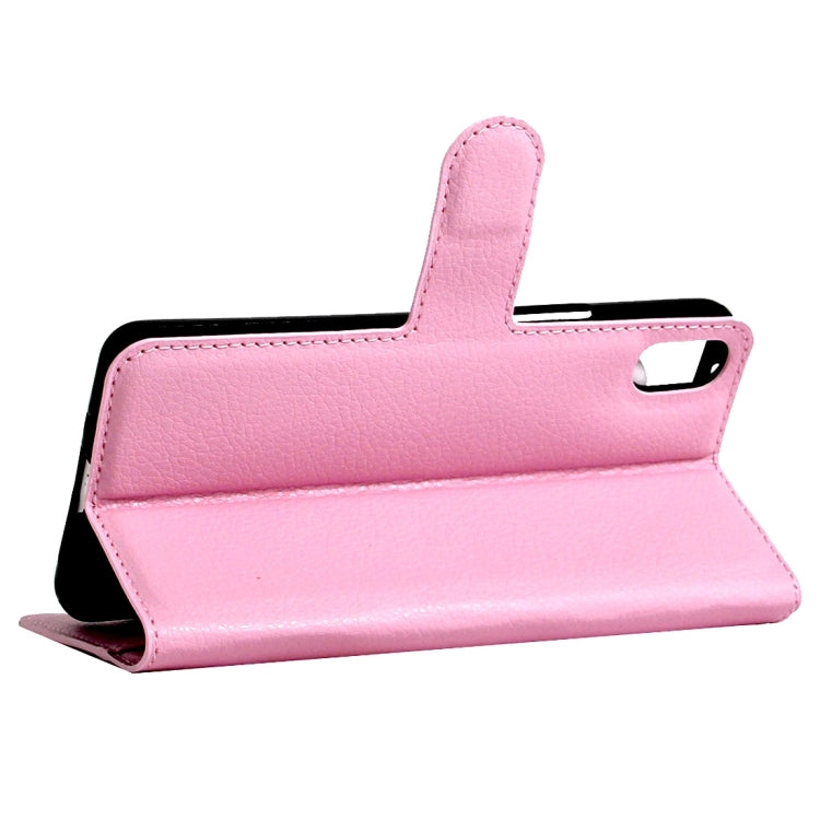 For BQ Aquaris X5 Litchi Texture Horizontal Flip Leather Case with Magnetic Buckle & Holder & Card Slots & Wallet