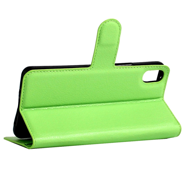 For BQ Aquaris X5 Litchi Texture Horizontal Flip Leather Case with Magnetic Buckle & Holder & Card Slots & Wallet