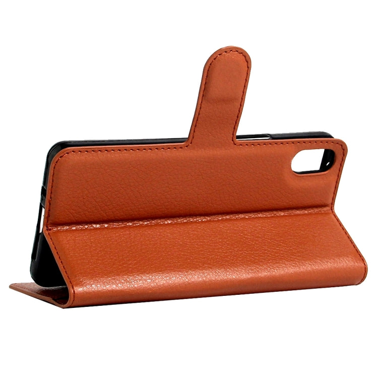 For BQ Aquaris X5 Litchi Texture Horizontal Flip Leather Case with Magnetic Buckle & Holder & Card Slots & Wallet