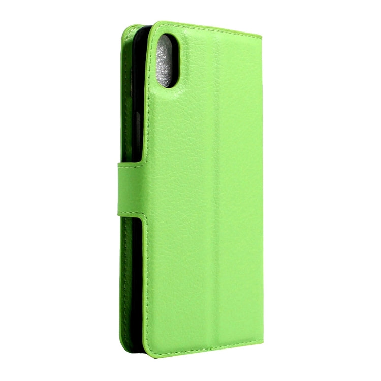 For BQ Aquaris X5 Plus Litchi Texture Horizontal Flip Leather Case with Magnetic Buckle & Holder & Card Slots & Wallet