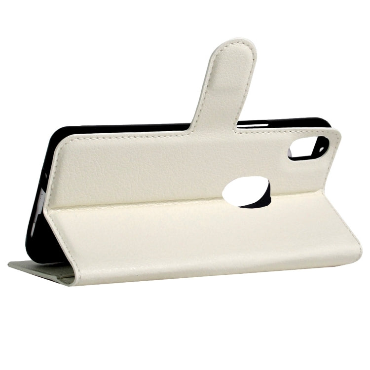 For BQ Aquaris X5 Plus Litchi Texture Horizontal Flip Leather Case with Magnetic Buckle & Holder & Card Slots & Wallet