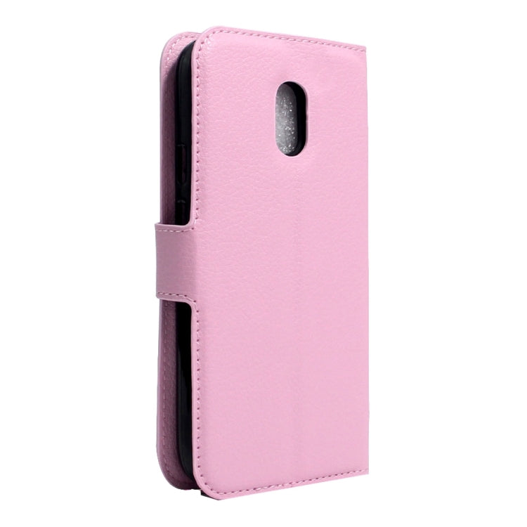 For Xiaomi Redmi Pro Litchi Texture Horizontal Flip Leather Case with Magnetic Buckle & Holder & Card Slots & Wallet