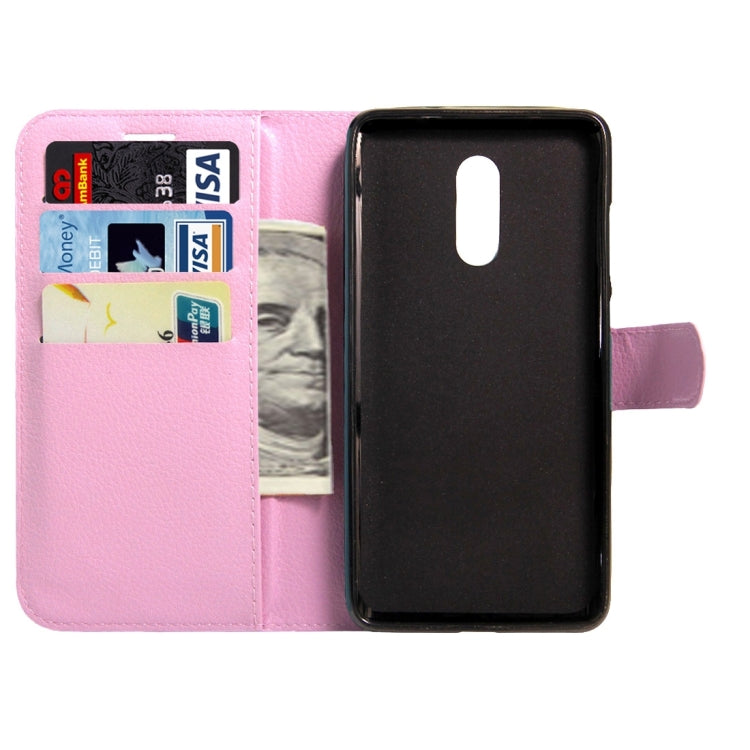 For Xiaomi Redmi Pro Litchi Texture Horizontal Flip Leather Case with Magnetic Buckle & Holder & Card Slots & Wallet