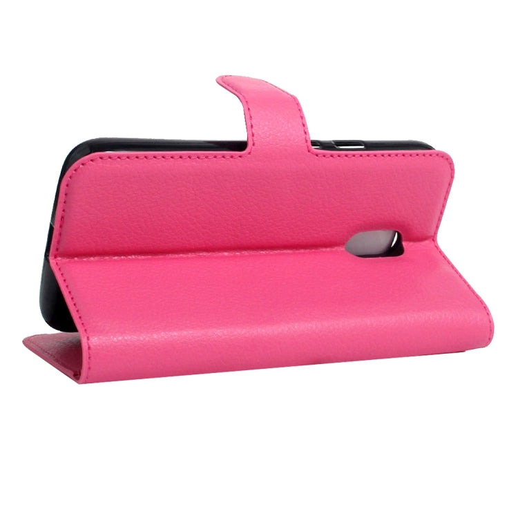 For Xiaomi Redmi Pro Litchi Texture Horizontal Flip Leather Case with Magnetic Buckle & Holder & Card Slots & Wallet