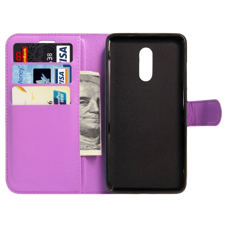 For Xiaomi Redmi Pro Litchi Texture Horizontal Flip Leather Case with Magnetic Buckle & Holder & Card Slots & Wallet