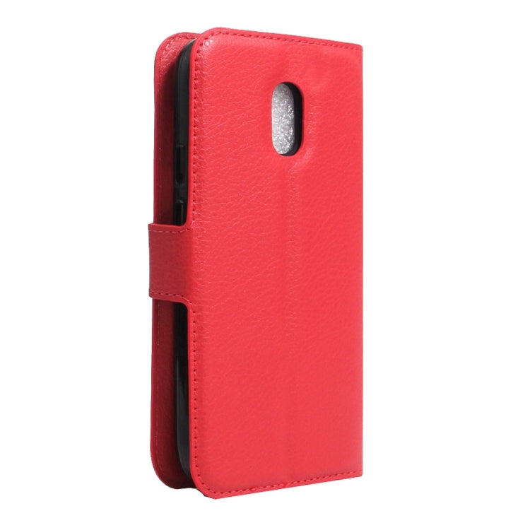 For Xiaomi Redmi Pro Litchi Texture Horizontal Flip Leather Case with Magnetic Buckle & Holder & Card Slots & Wallet