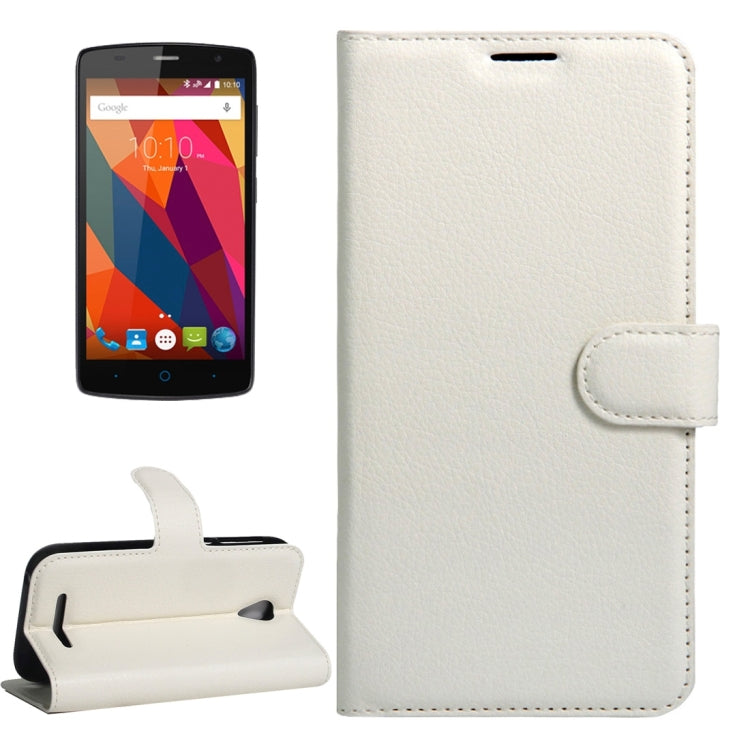 For ZTE Blade A110 & Blade L110 Litchi Texture Horizontal Flip Leather Case with Magnetic Buckle & Holder & Card Slots & Wallet