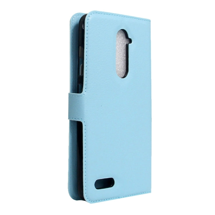 For ZTE Z max Pro Litchi Texture Horizontal Flip Leather Case with Magnetic Buckle & Holder & Card Slots & Wallet