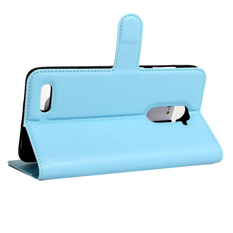 For ZTE Z max Pro Litchi Texture Horizontal Flip Leather Case with Magnetic Buckle & Holder & Card Slots & Wallet