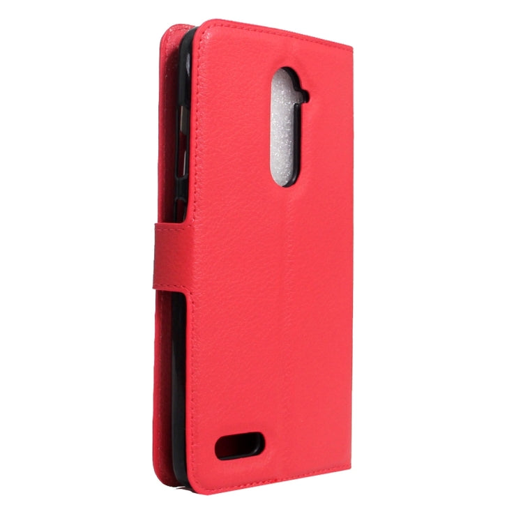 For ZTE Z max Pro Litchi Texture Horizontal Flip Leather Case with Magnetic Buckle & Holder & Card Slots & Wallet