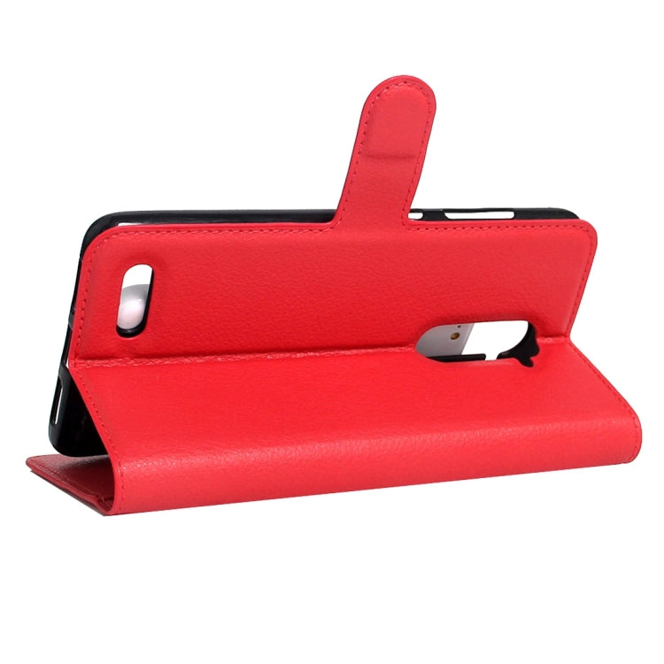 For ZTE Z max Pro Litchi Texture Horizontal Flip Leather Case with Magnetic Buckle & Holder & Card Slots & Wallet