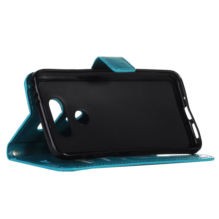 For LG G5 Crazy Horse Texture Horizontal Flip Leather Case with Magnetic Buckle & Holder & Card Slots & Wallet & Photo Frame