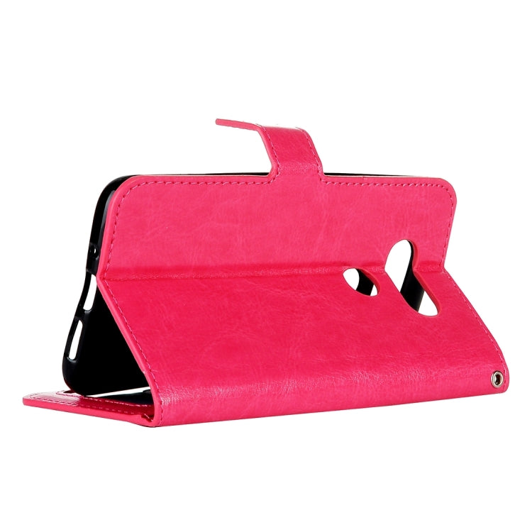 For LG G5 Crazy Horse Texture Horizontal Flip Leather Case with Magnetic Buckle & Holder & Card Slots & Wallet & Photo Frame