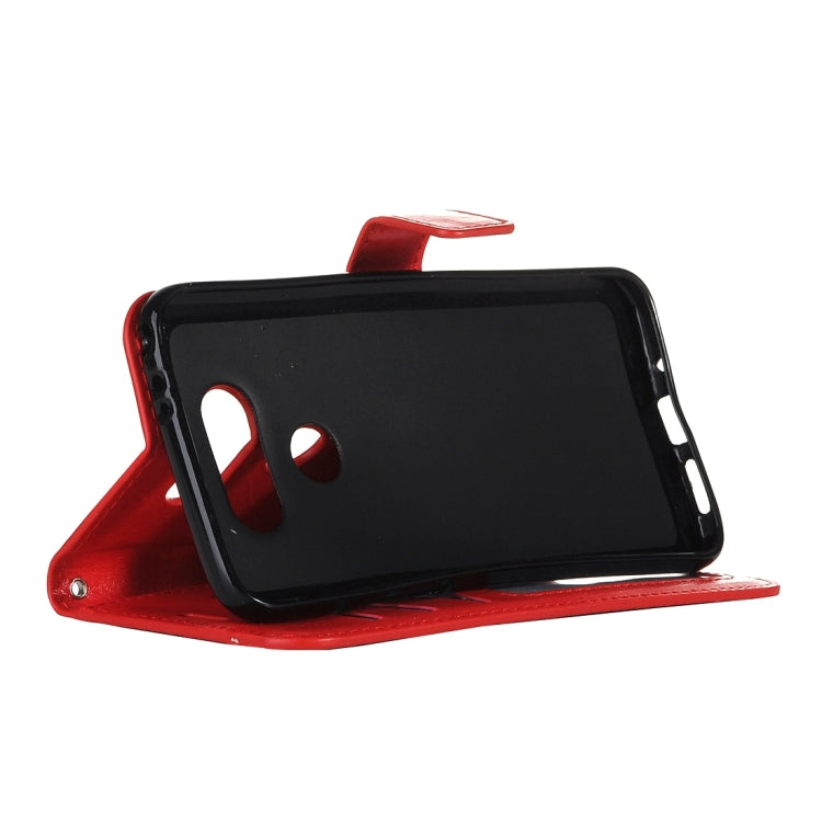 For LG G5 Crazy Horse Texture Horizontal Flip Leather Case with Magnetic Buckle & Holder & Card Slots & Wallet & Photo Frame