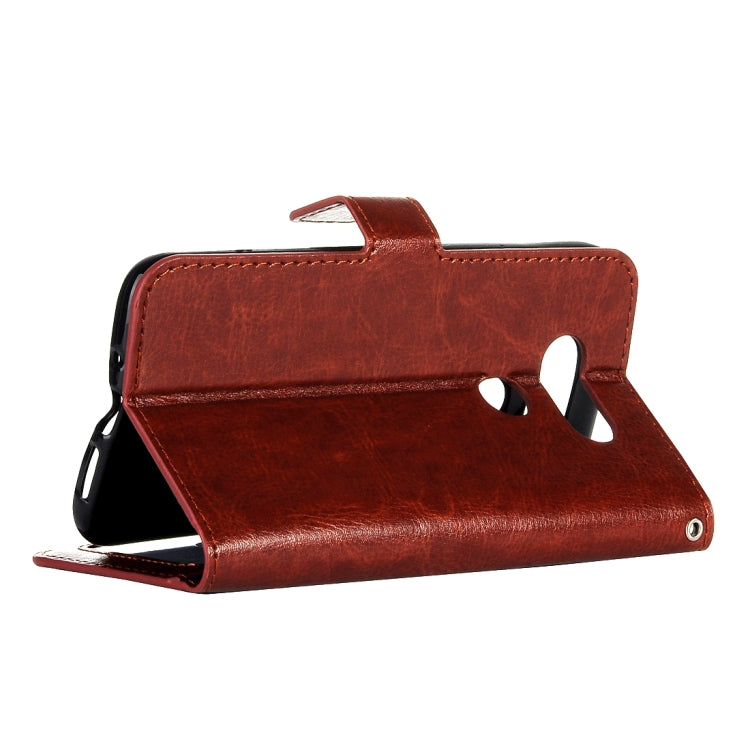 For LG G5 Crazy Horse Texture Horizontal Flip Leather Case with Magnetic Buckle & Holder & Card Slots & Wallet & Photo Frame