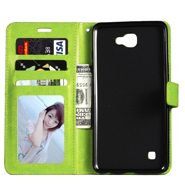 For Google Nexus 5X Crazy Horse Texture Horizontal Flip Leather Case with Magnetic Buckle & Holder & Card Slots & Wallet & Photo Frame